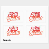 Sticker Rectangulaire Bon Dieu ! (Feuille)
