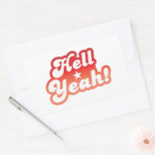 Sticker Rectangulaire Bon Dieu ! (Enveloppe)