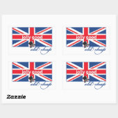 Sticker Rectangulaire Bon vieux mec ! (Feuille)