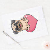 Sticker Rectangulaire Bonbons doux (Enveloppe)