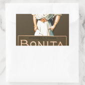Sticker Rectangulaire bonita (Sac)