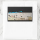 Sticker Rectangulaire Bonjour Du Comté De Goodhue (Sac)