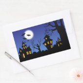 Sticker Rectangulaire Bonne nuit d'Halloween (Enveloppe)