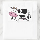 Sticker Rectangulaire Bonne vache (Sac)