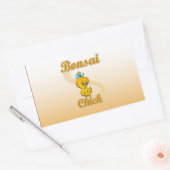 Sticker Rectangulaire Bonsai Chick (Enveloppe)