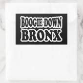 Sticker Rectangulaire Boogie Down Bronx, NYC (Sac)