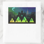 Sticker Rectangulaire Boogie Nights New York (Sac)