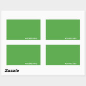 Sticker Rectangulaire Boomslang green color (Feuille)