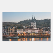 Sticker Rectangulaire Boppard Allemagne (Devant)