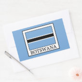 Sticker Rectangulaire Botswana (Enveloppe)