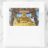 Sticker Rectangulaire Bouddha chinois (Sac)