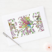 Sticker Rectangulaire Boudoir de Marie Antoinette (Enveloppe)