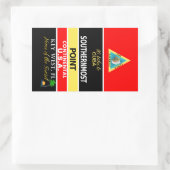 Sticker Rectangulaire Bouée Point la plus au sud Ouest (Sac)