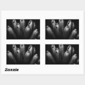 Sticker Rectangulaire bouquet divertissant (Feuille)