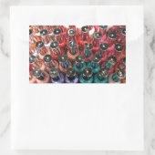 Sticker Rectangulaire Bouteilles polonaises à ongles (Sac)