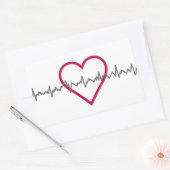 Sticker Rectangulaire Bouton (Enveloppe)