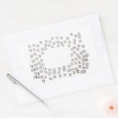 Sticker Rectangulaire boutons clavier de l'ordinateur (Enveloppe)