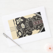 Sticker Rectangulaire Bouzouki (Enveloppe)