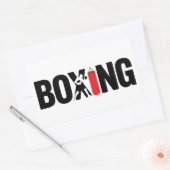 Sticker Rectangulaire Boxe (Enveloppe)