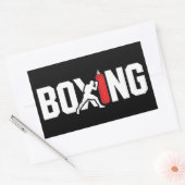 Sticker Rectangulaire Boxe (Enveloppe)