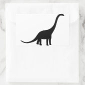Sticker Rectangulaire Brachiosaurus Dinosaure (Sac)