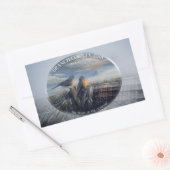 Sticker Rectangulaire Branche Robin Co MICH (Enveloppe)