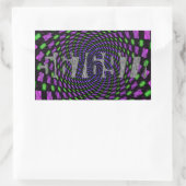 Sticker Rectangulaire Brevet 5676977 - Cure for AIDS (1997) (Sac)