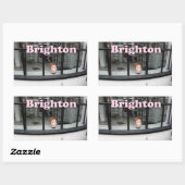 Sticker Rectangulaire Brighton - Extraordinaire ! (Feuille)