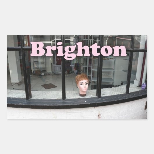 Sticker Rectangulaire Brighton - Extraordinaire ! (Devant)