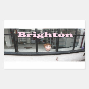 Sticker Rectangulaire Brighton - Extraordinaire !