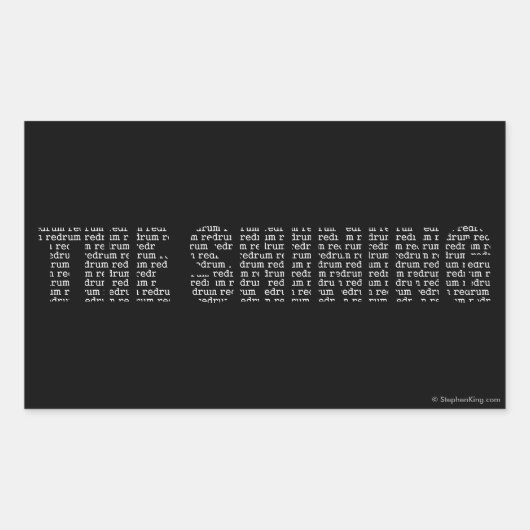 Sticker Rectangulaire Briller (Devant)