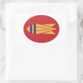 Sticker Rectangulaire British EOD (Sac)
