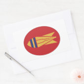 Sticker Rectangulaire British EOD (Enveloppe)