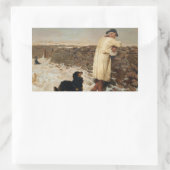 Sticker Rectangulaire Briton Riviere - War Time (Sac)