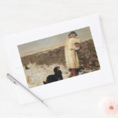 Sticker Rectangulaire Briton Riviere - War Time (Enveloppe)
