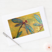 Sticker Rectangulaire Brouillard de libellule (Enveloppe)