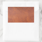 Sticker Rectangulaire Brown leather (Sac)