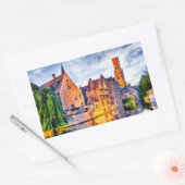 Sticker Rectangulaire Bruges (Enveloppe)