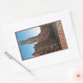 Sticker Rectangulaire Brugge - Le Beffroi (Enveloppe)
