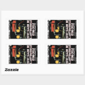 Sticker Rectangulaire Bruxelles Cinquantenaire (Feuille)