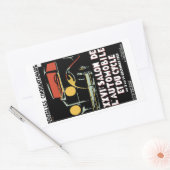 Sticker Rectangulaire Bruxelles Cinquantenaire (Enveloppe)