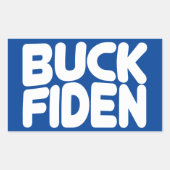 Sticker Rectangulaire Buck Fiden (Devant)
