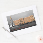 Sticker Rectangulaire Buckingham Palace (Enveloppe)