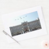 Sticker Rectangulaire Buckingham Palace (Enveloppe)