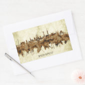 Sticker Rectangulaire Budapest (Enveloppe)