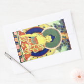 STICKER RECTANGULAIRE BUDDHA (Enveloppe)