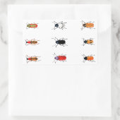 Sticker Rectangulaire Bugs vintages (Sac)