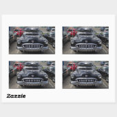 Sticker Rectangulaire Buick 1950 Super Eight (Feuille)