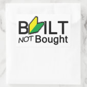 Sticker Rectangulaire Built (Sac)