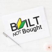 Sticker Rectangulaire Built (Enveloppe)
